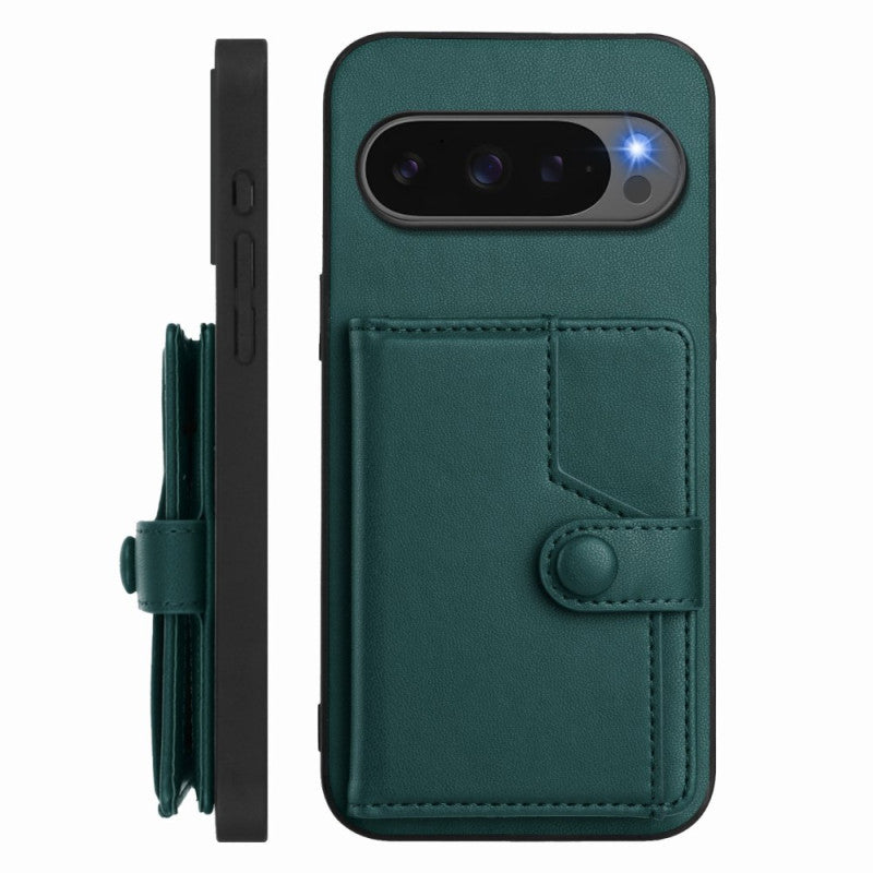 Google Pixel 10 Pro RFID Blocking Wallet Stand Case