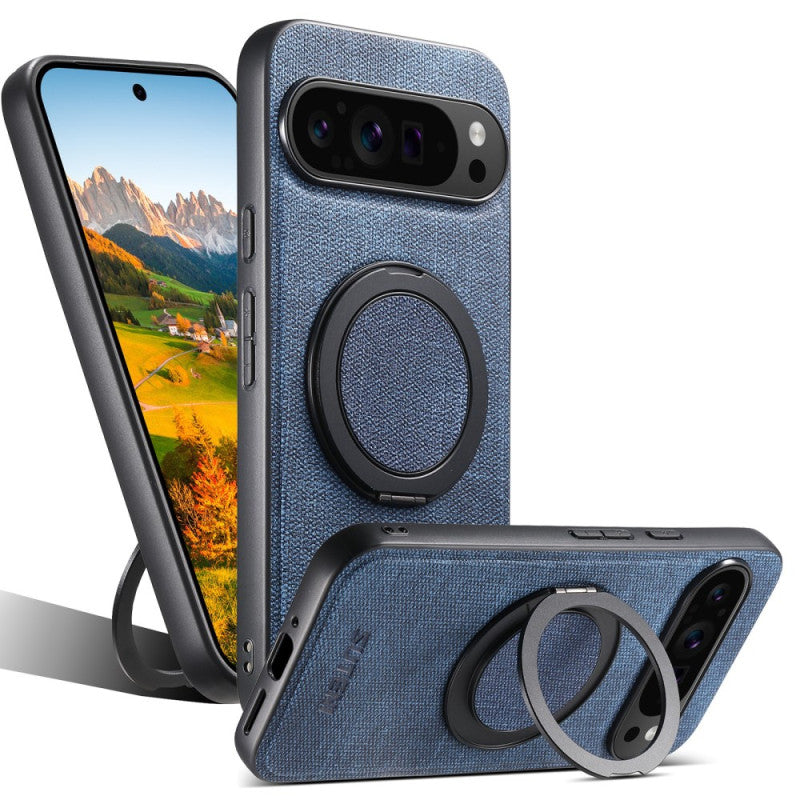 Google Pixel 10 Pro XL Jean Texture 360° Stand MagSafe Case