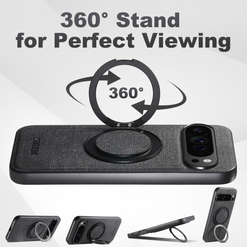 Jean Texture 360° Stand MagSafe Case