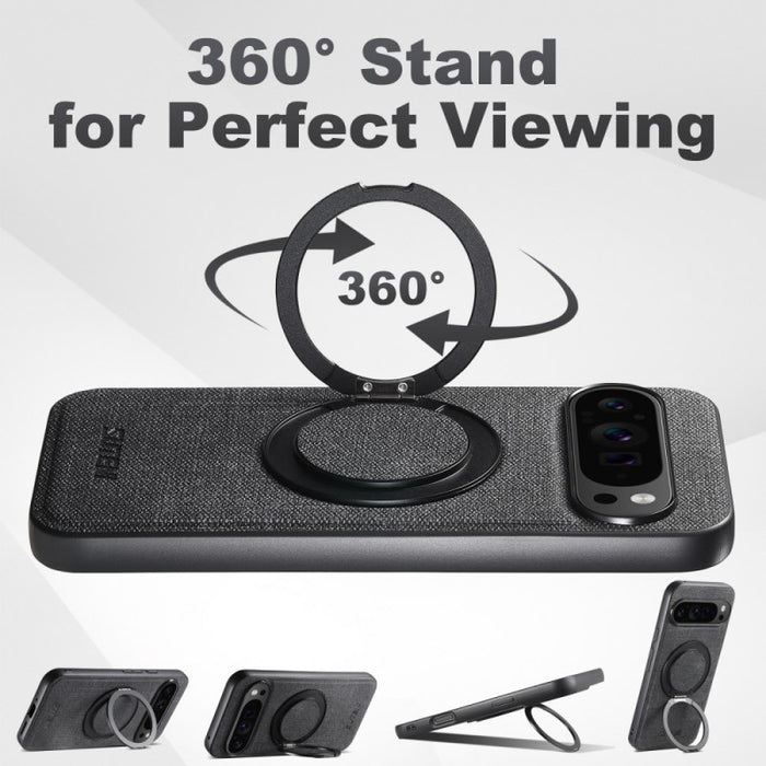 Jean Texture 360° Stand MagSafe Case