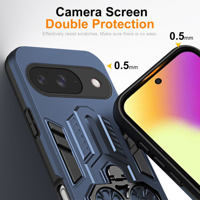 Google Pixel 9 Hybrid 360° Ring Stand Protection Case