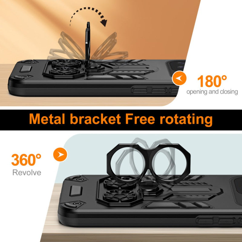 Hybrid 360° Ring Stand Protection Case