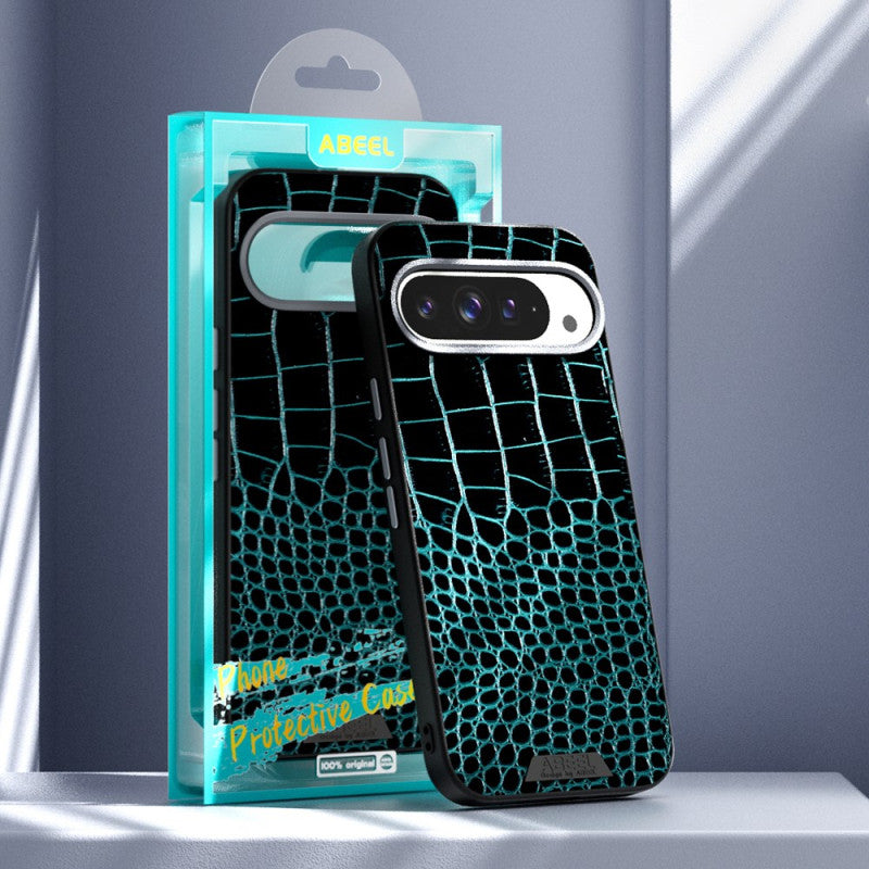 Google Pixel 9 Pro XL Crocodile Texture Premium MagSafe Case
