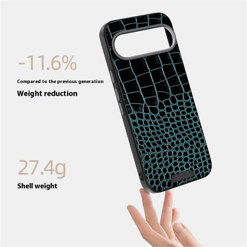 Crocodile Texture Premium MagSafe Case