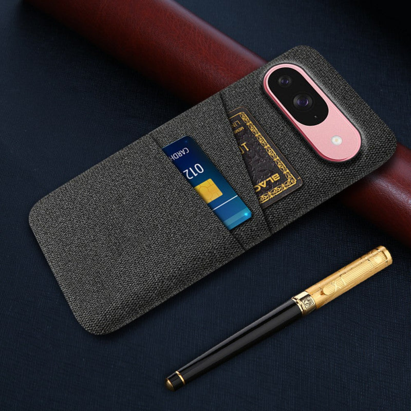 Premium Fabric Card Slot Case