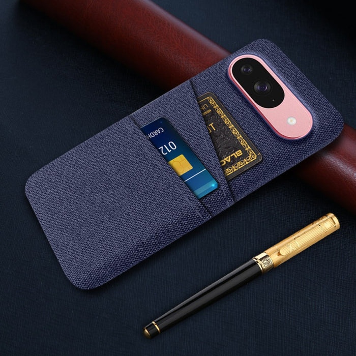 Premium Fabric Card Slot Case