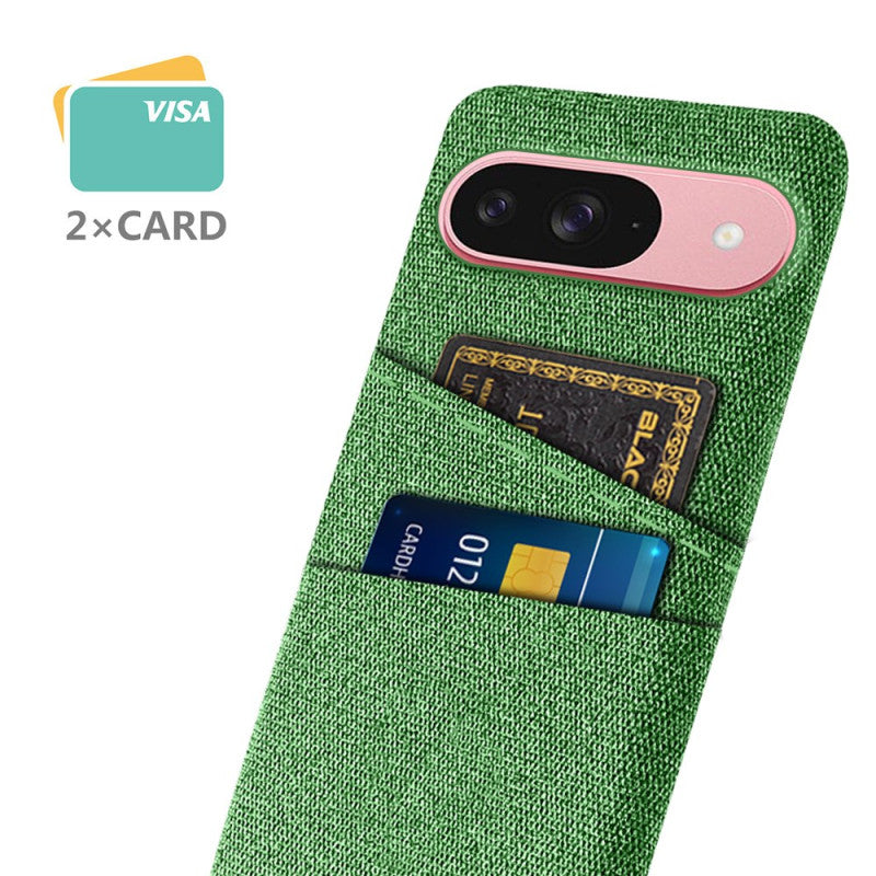 Premium Fabric Card Slot Case