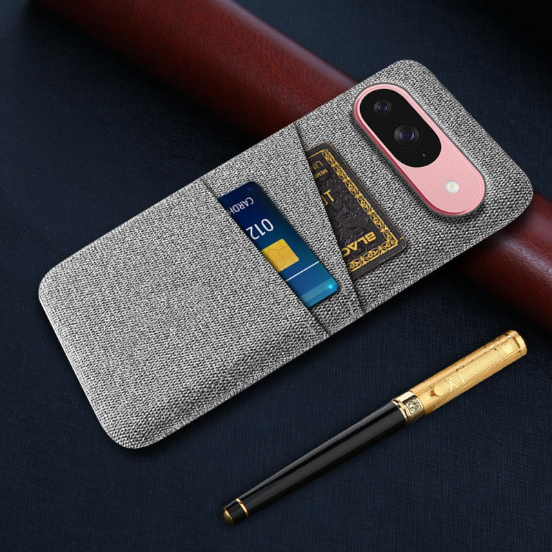 Premium Fabric Card Slot Case