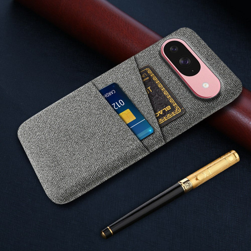 Premium Fabric Card Slot Case