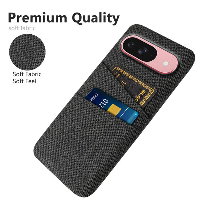 Premium Fabric Card Slot Case