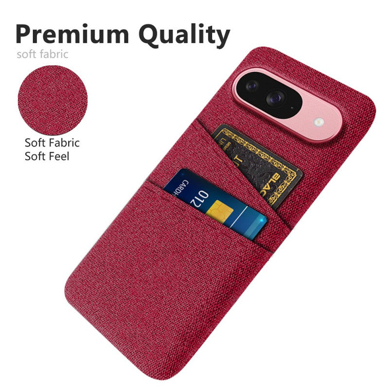 Premium Fabric Card Slot Case
