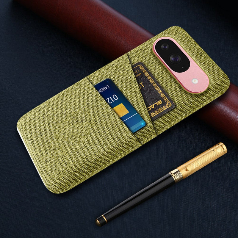 Google Pixel 9 Pro Premium Fabric Card Slot Case