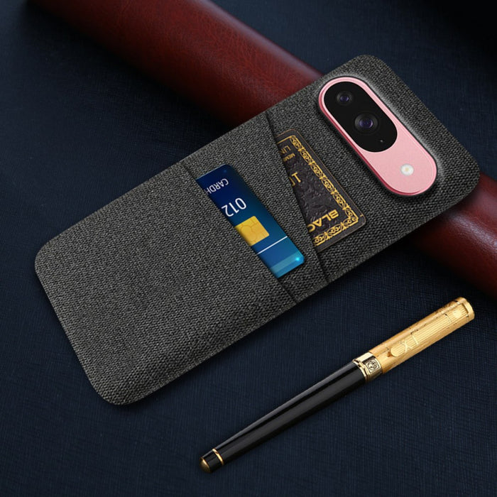 Premium Fabric Card Slot Case