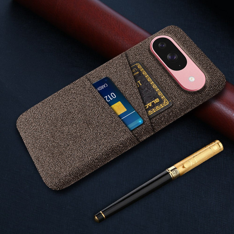 Premium Fabric Card Slot Case