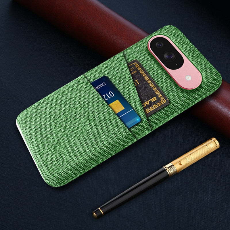Premium Fabric Card Slot Case