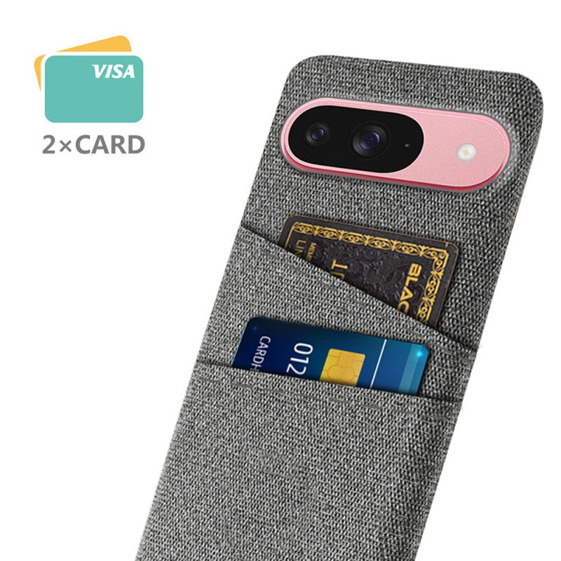 Premium Fabric Card Slot Case