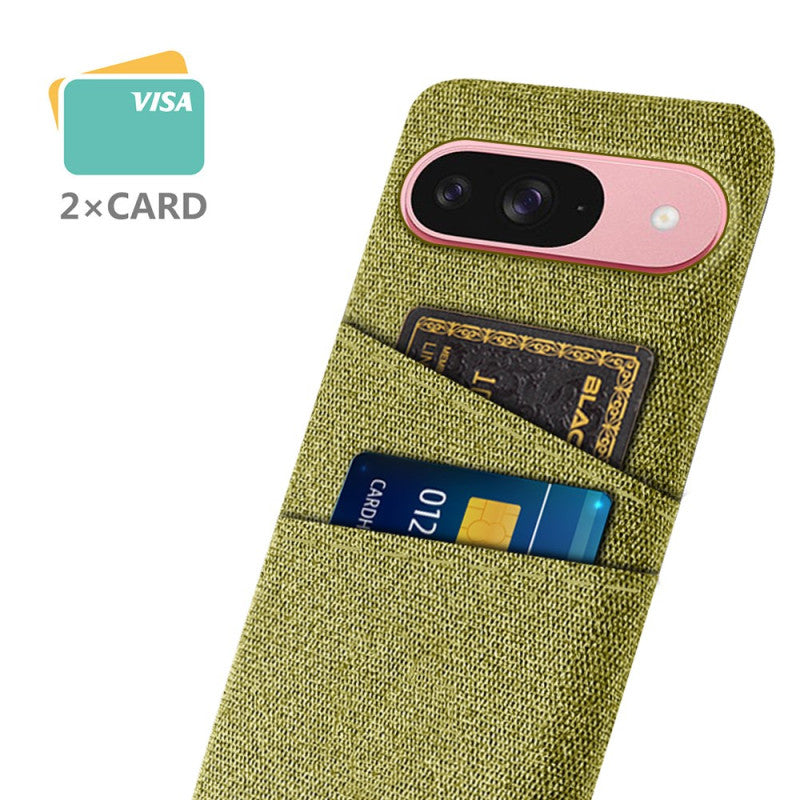 Google Pixel 9 Pro Premium Fabric Card Slot Case