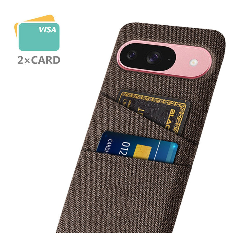 Premium Fabric Card Slot Case