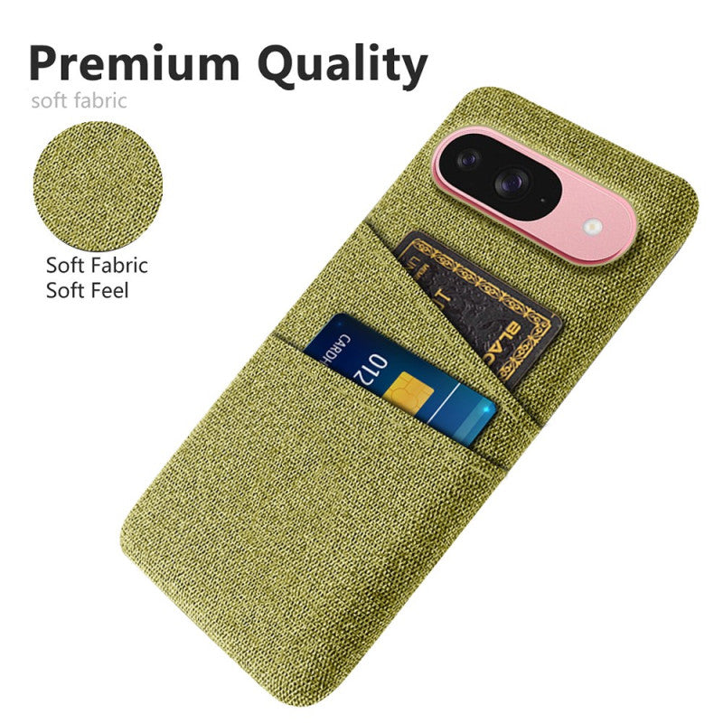 Google Pixel 9 Pro Premium Fabric Card Slot Case