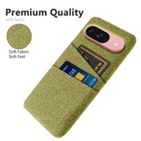 Google Pixel 9 Pro Premium Fabric Card Slot Case