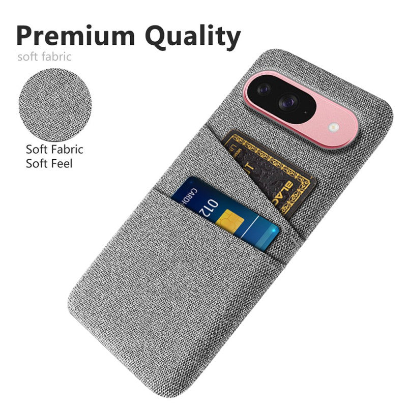 Premium Fabric Card Slot Case