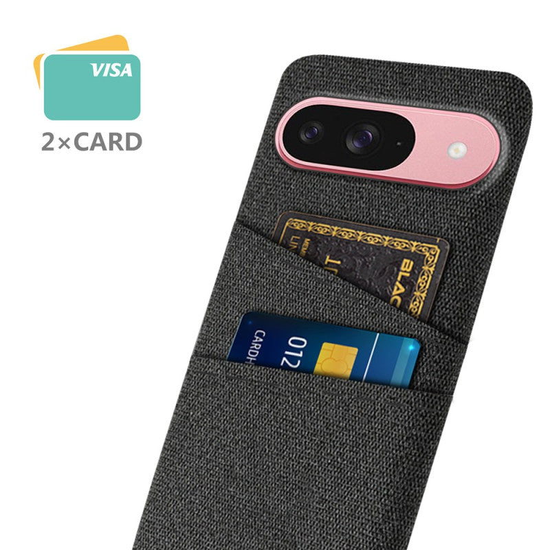 Premium Fabric Card Slot Case