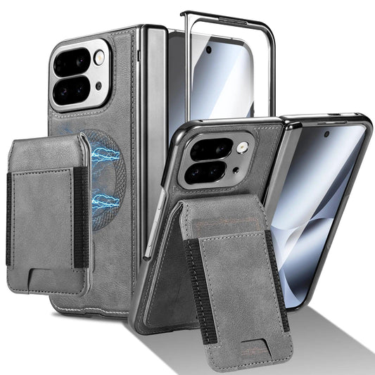 Leather Wallet Stand Case