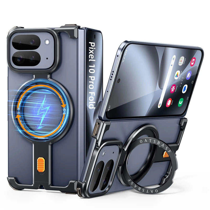 Frameless Metal Ring Stand Case