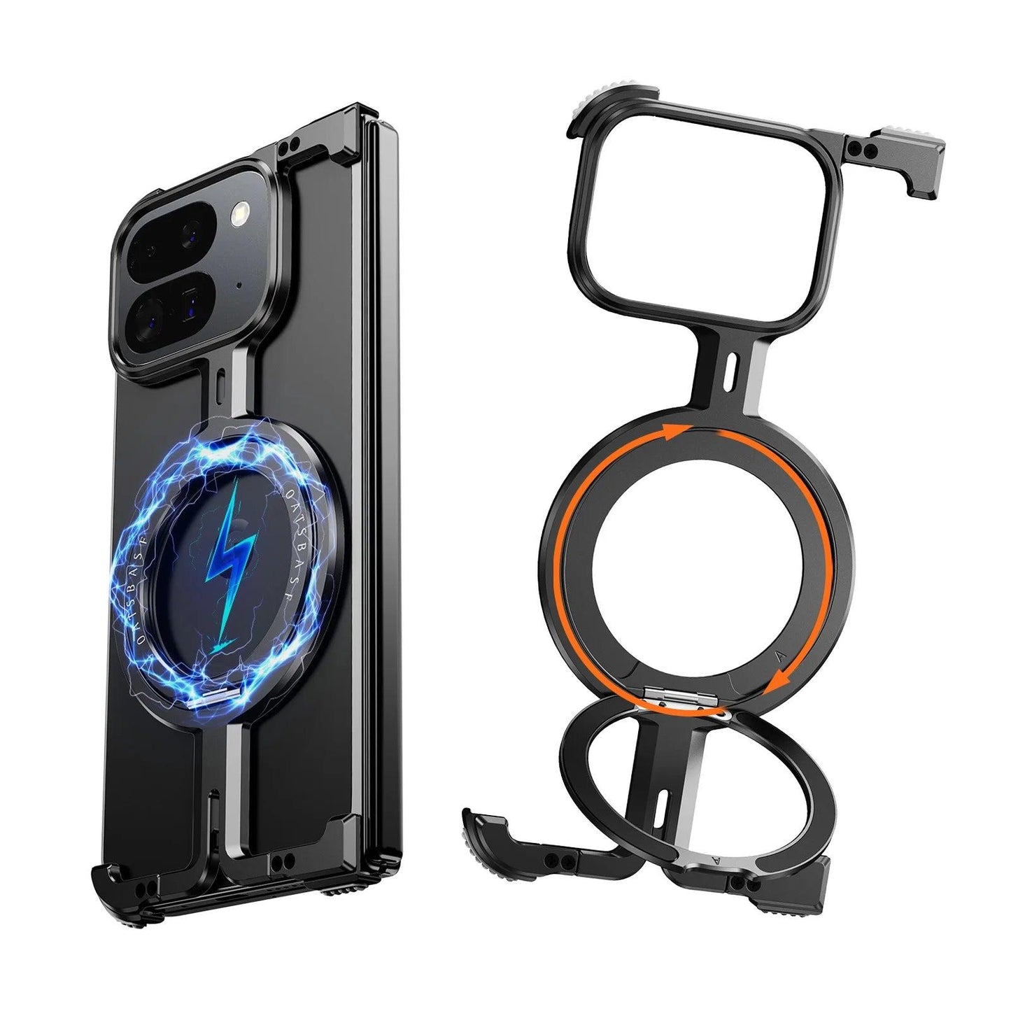 Magnetic Frameless Stand Case