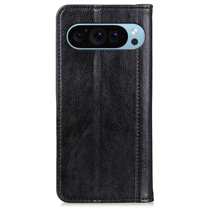 Google Pixel 8 Lychee Leather Strong Magnet Wallet Case