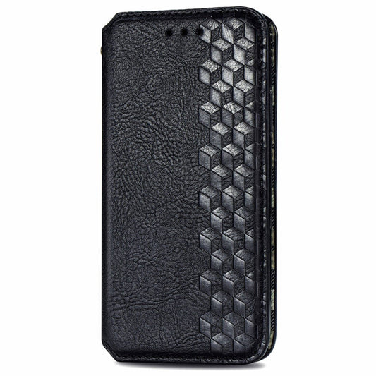 Diamond Pattern Speaker Hole Wallet Case