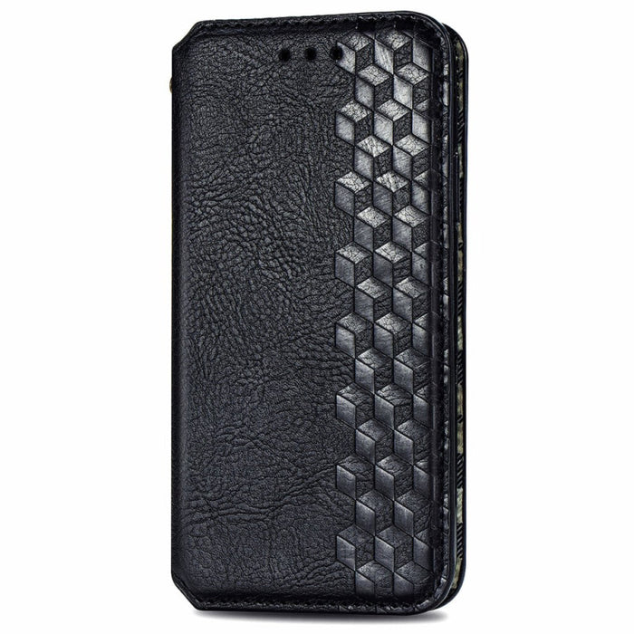 Diamond Pattern Speaker Hole Wallet Case