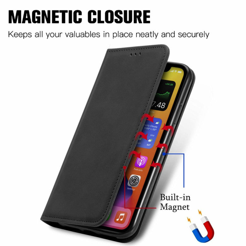 Anti-Shock Card Slot Magnetic Stand Case