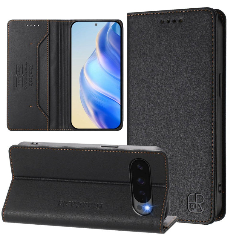 Google Pixel 9 Pro XL Multi-Angle RFID Wallet Stand Case