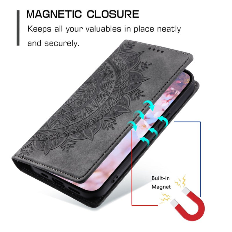 Fashion Print Magnetic Wallet Stand Case