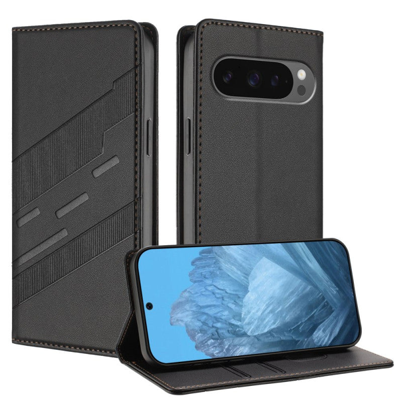 Google Pixel 8 Punk Style Print Wallet Stand Case