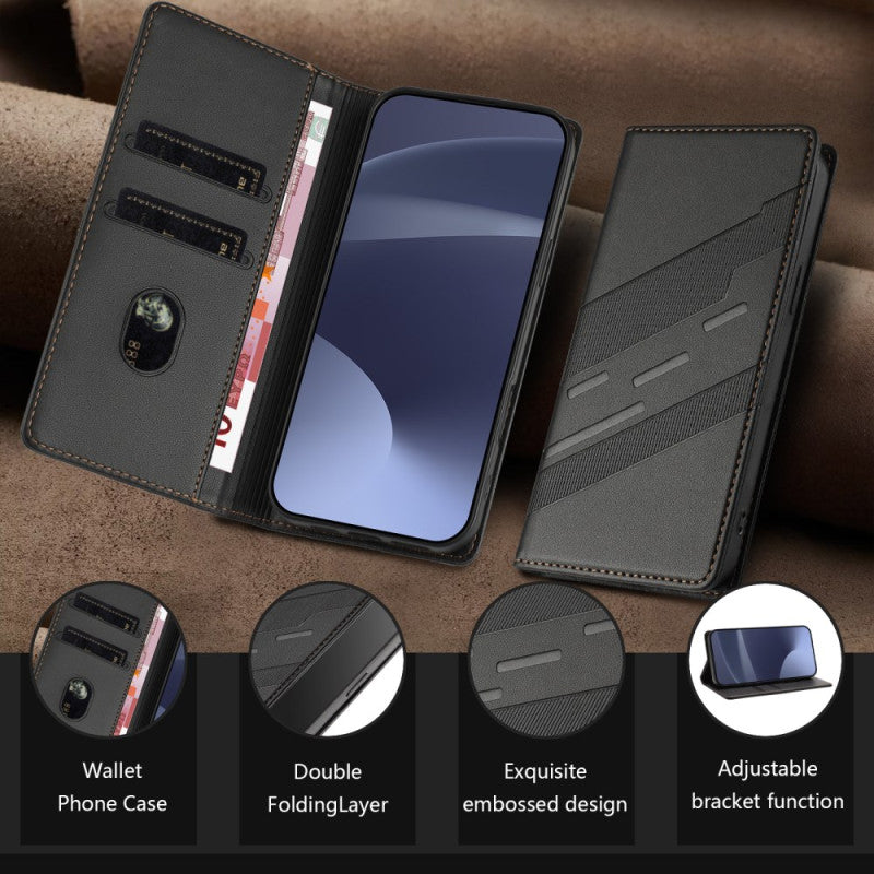 Google Pixel 8 Punk Style Print Wallet Stand Case
