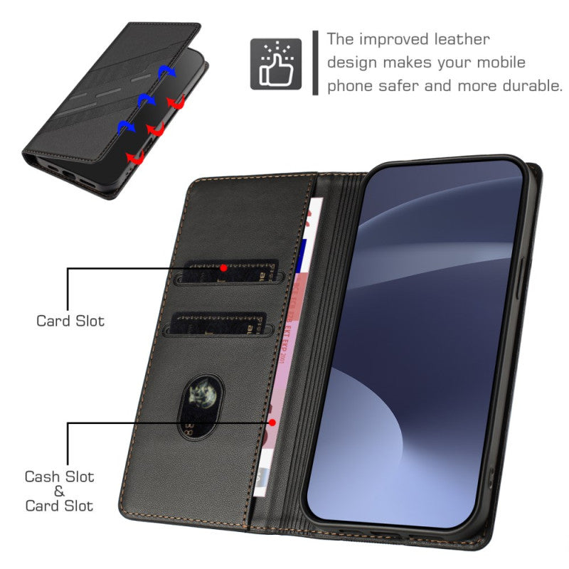 Google Pixel 9a Punk Style Print Wallet Stand Case