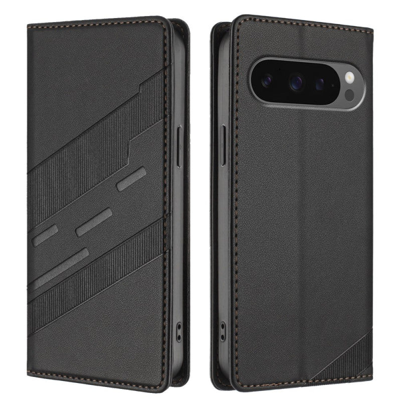 Google Pixel 9a Punk Style Print Wallet Stand Case