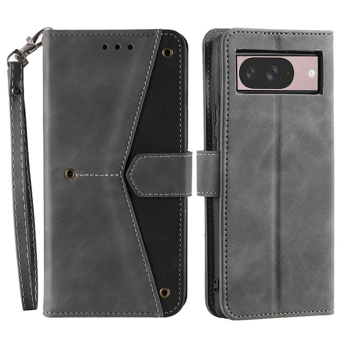 Unique Stitching Design Wallet Wrist Strap