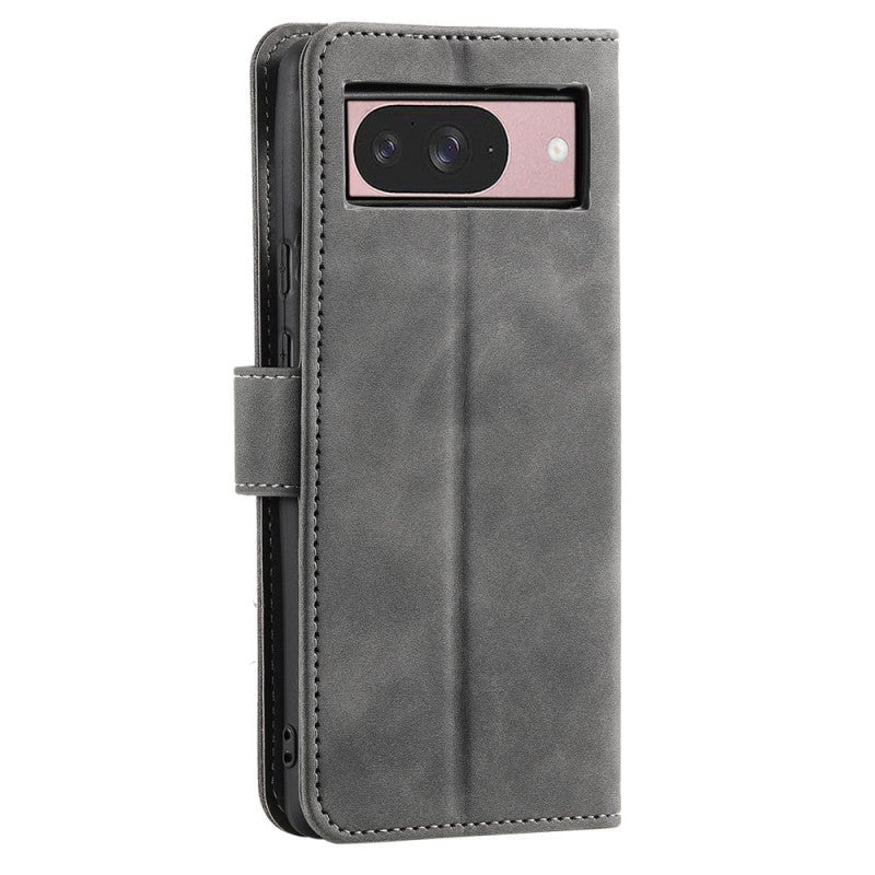 Google Pixel 9a Unique Stitching Design Wallet Wrist Strap