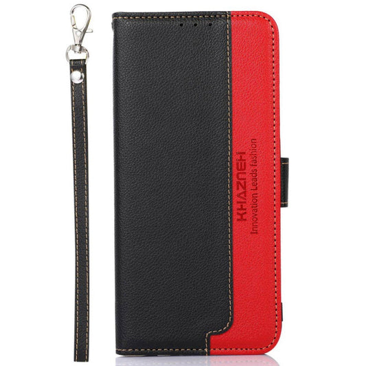 RFID Lychee Texture Wallet Strap Case
