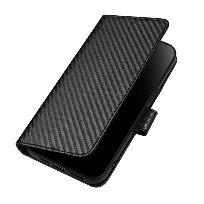Carbon Fiber Wallet Speaker Hole Strap