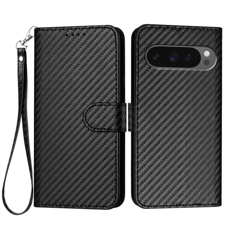 Carbon Fiber Wallet Speaker Hole Strap