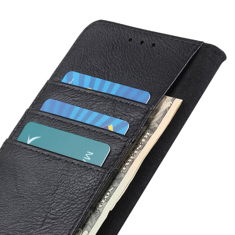 Google Pixel 9 Pro XL Smooth Leather Wallet Speaker Hole Case
