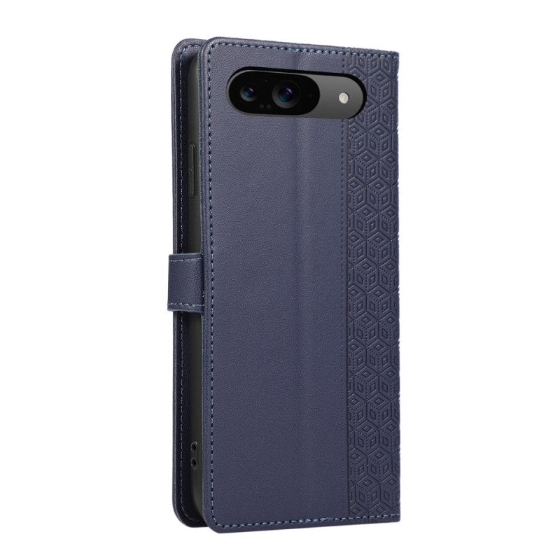 Google Pixel 10 Diamond Quilted Wallet Stand Wrist Strap