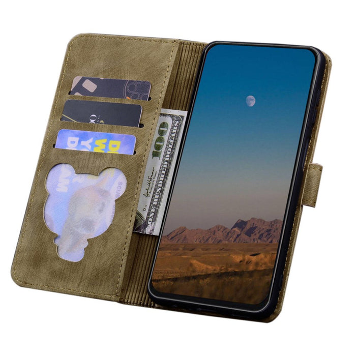 Artistic Print Wallet Detachable Strap