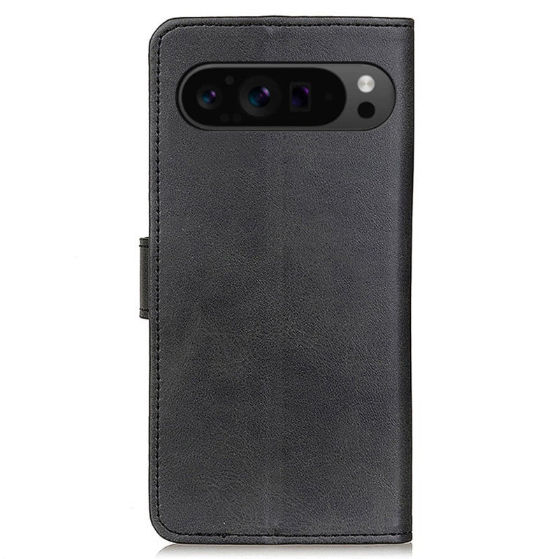 Google Pixel 8a Textured Leather Speaker Hole Wallet Case