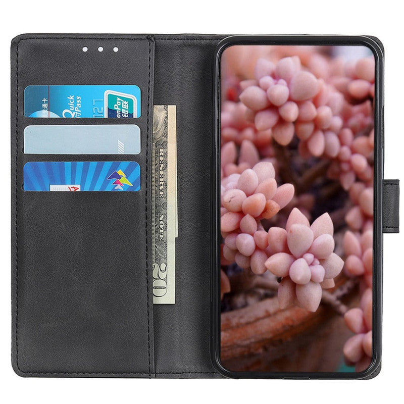 Textured Leather Speaker Hole Wallet Case
