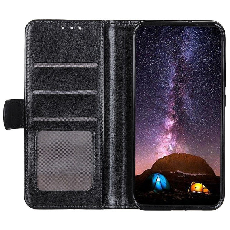 Zipper Pocket Photo Slot Wallet Case
